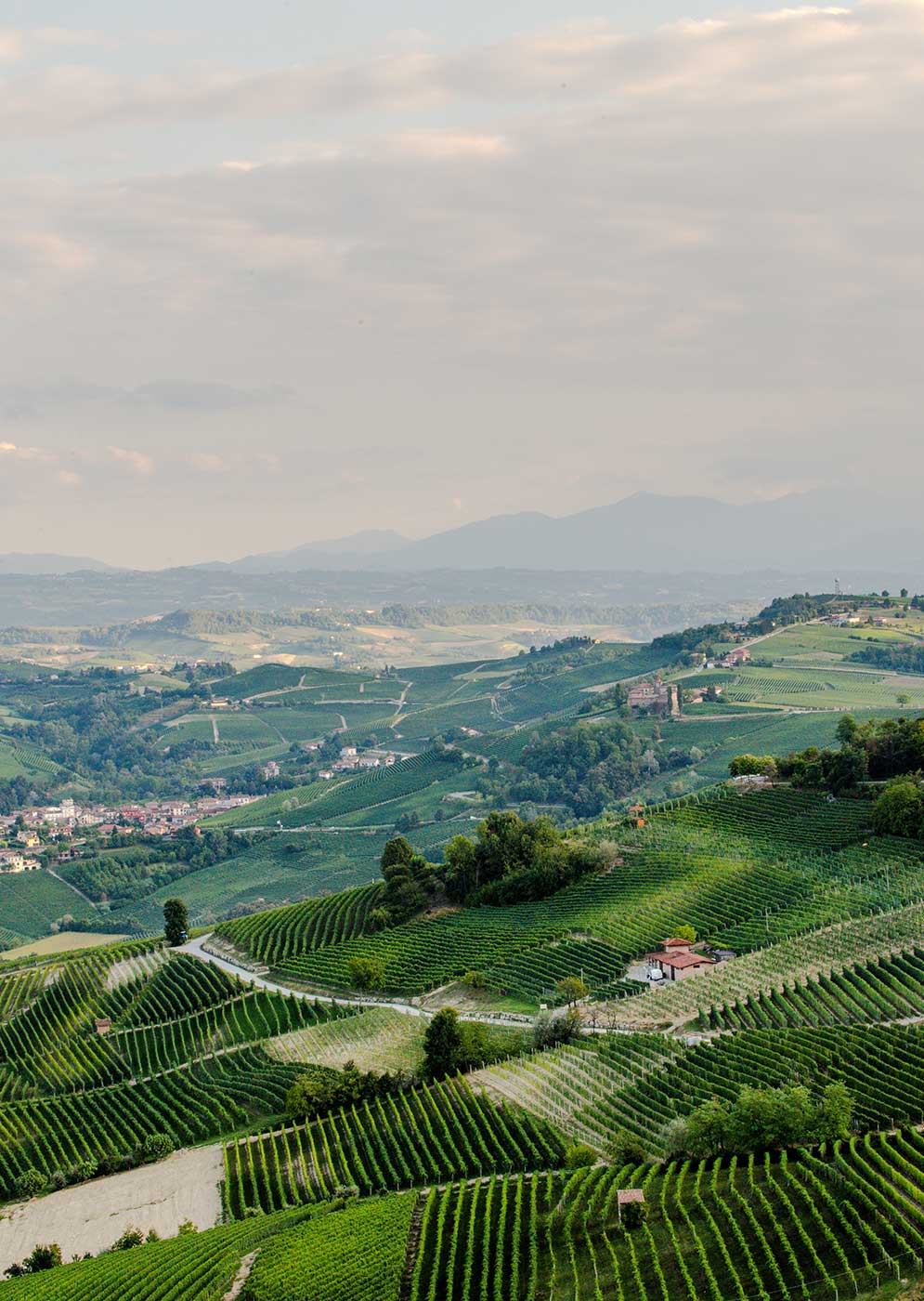 Hills and sky from Langhe